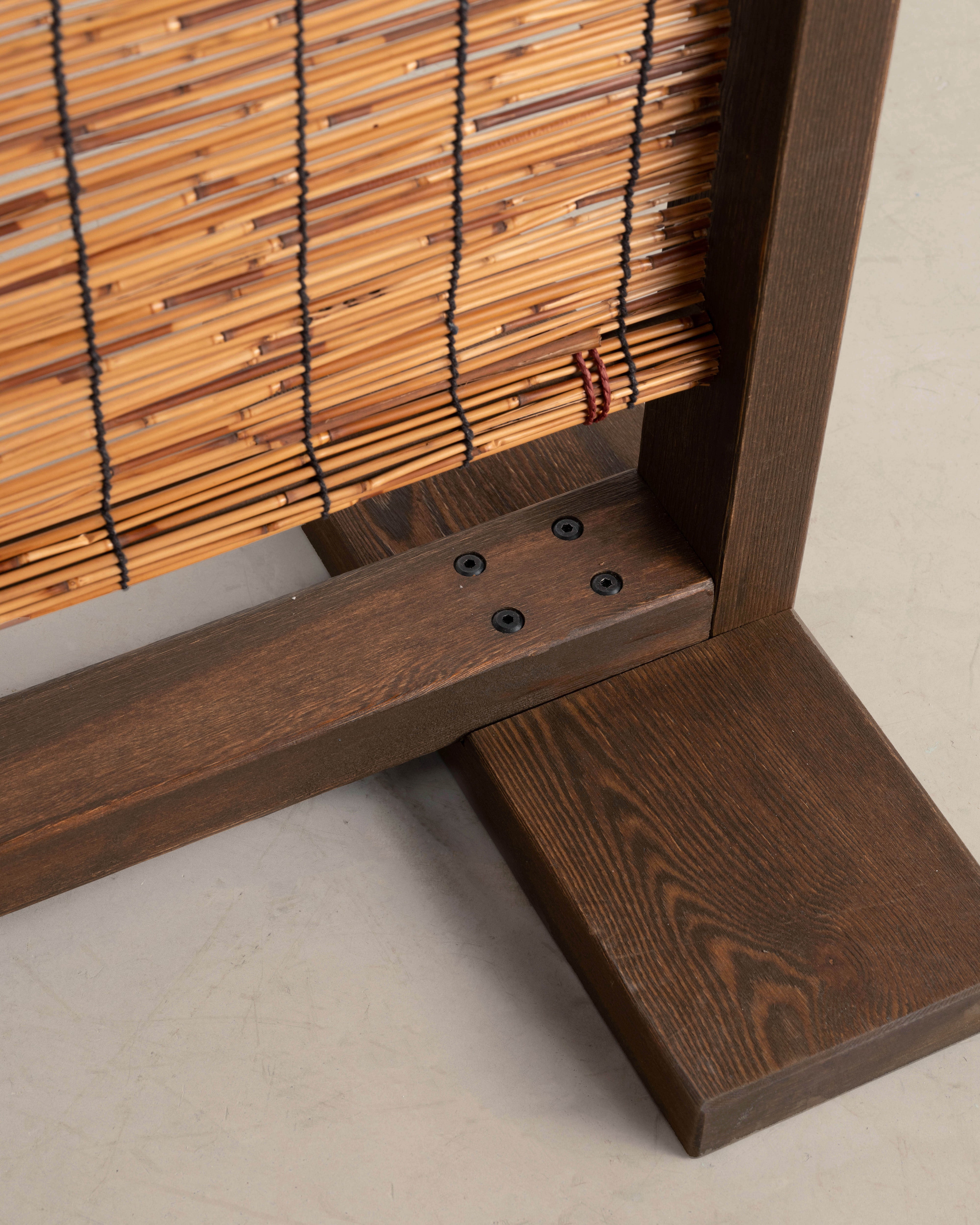 Single Panel Reed Room Divider Screen