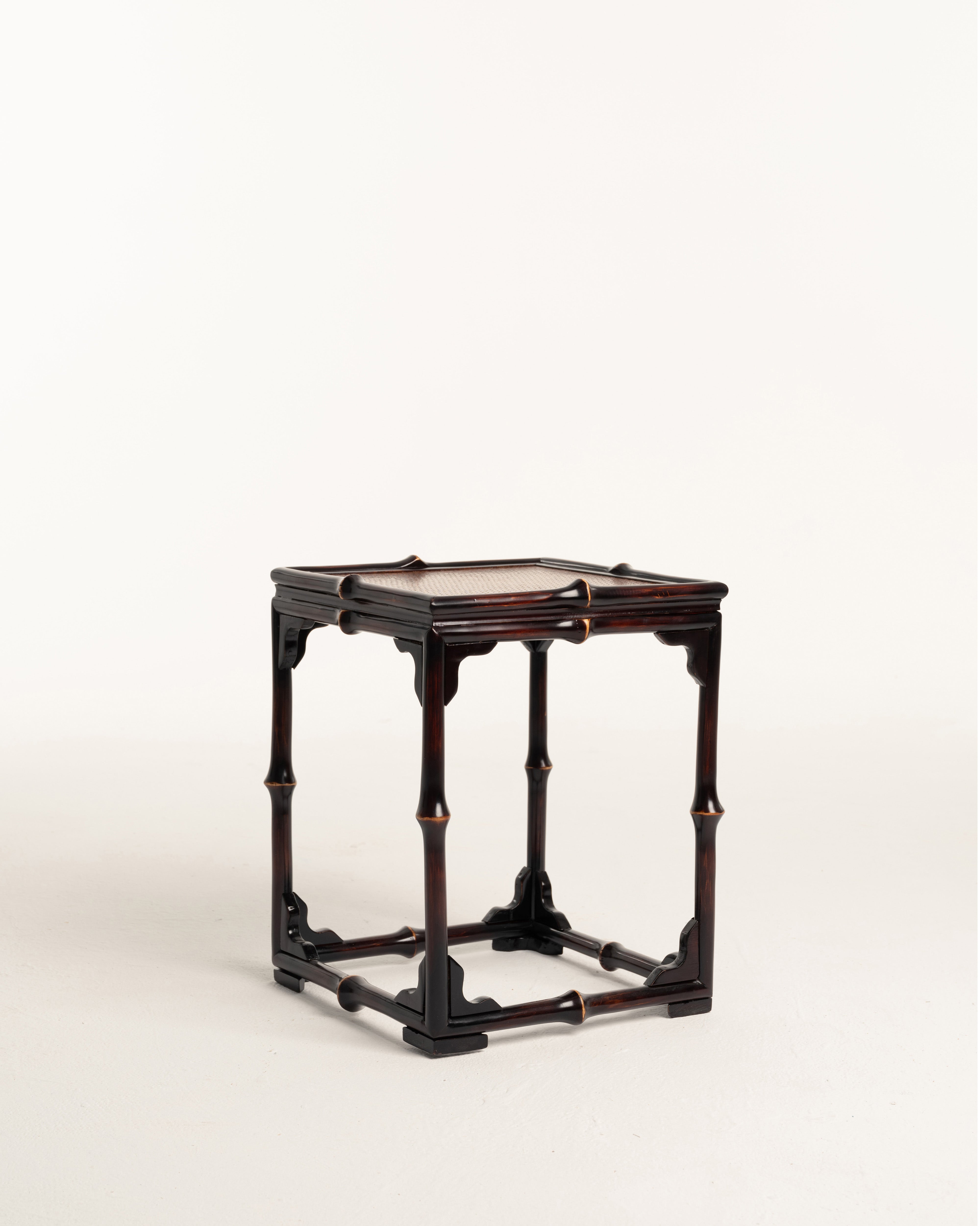 Multifunctional Bamboo Tatami Stool Chair