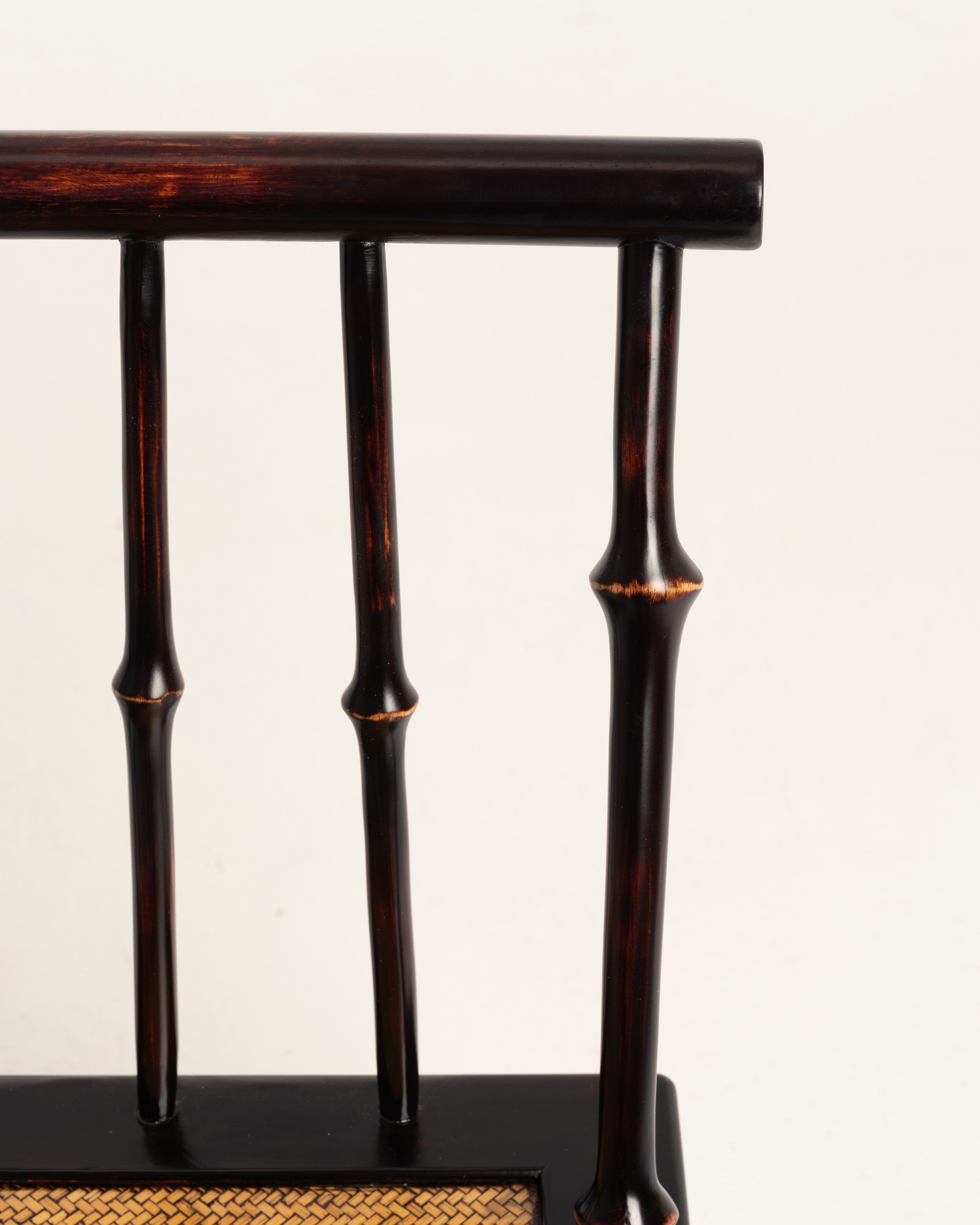 Bamboo Tatami Low Chair