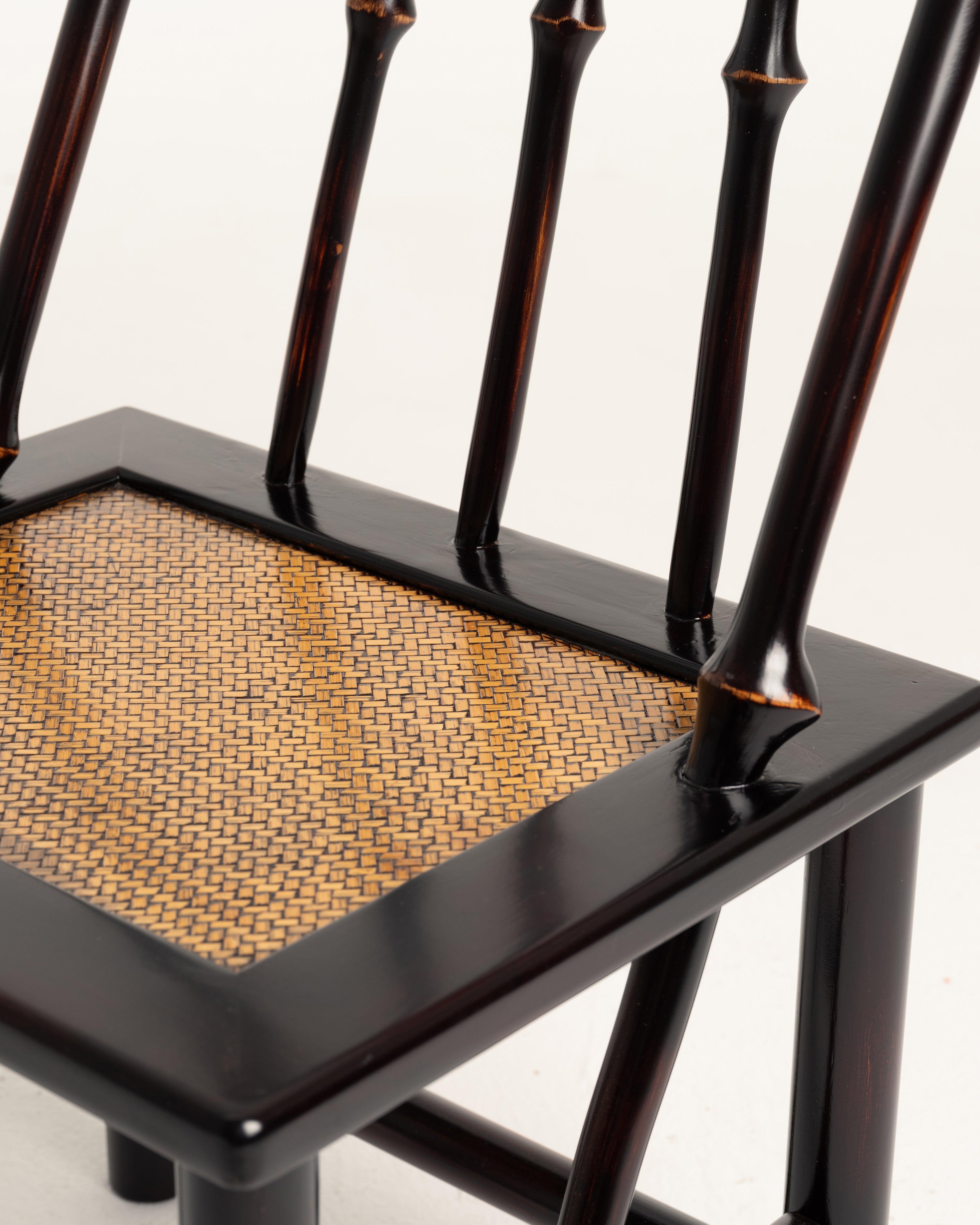 Bamboo Tatami Low Chair