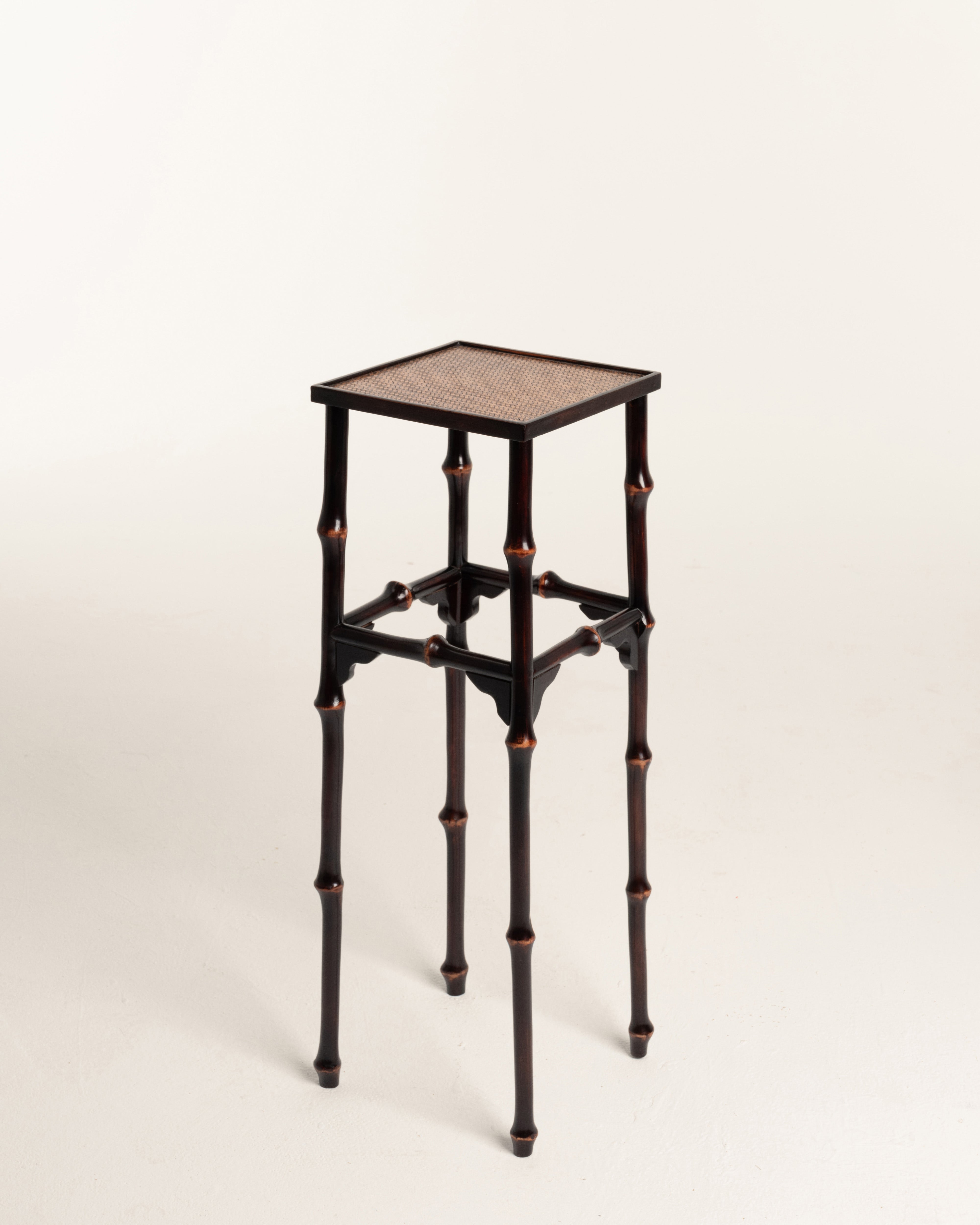 Indoor Bamboo Plant Stand