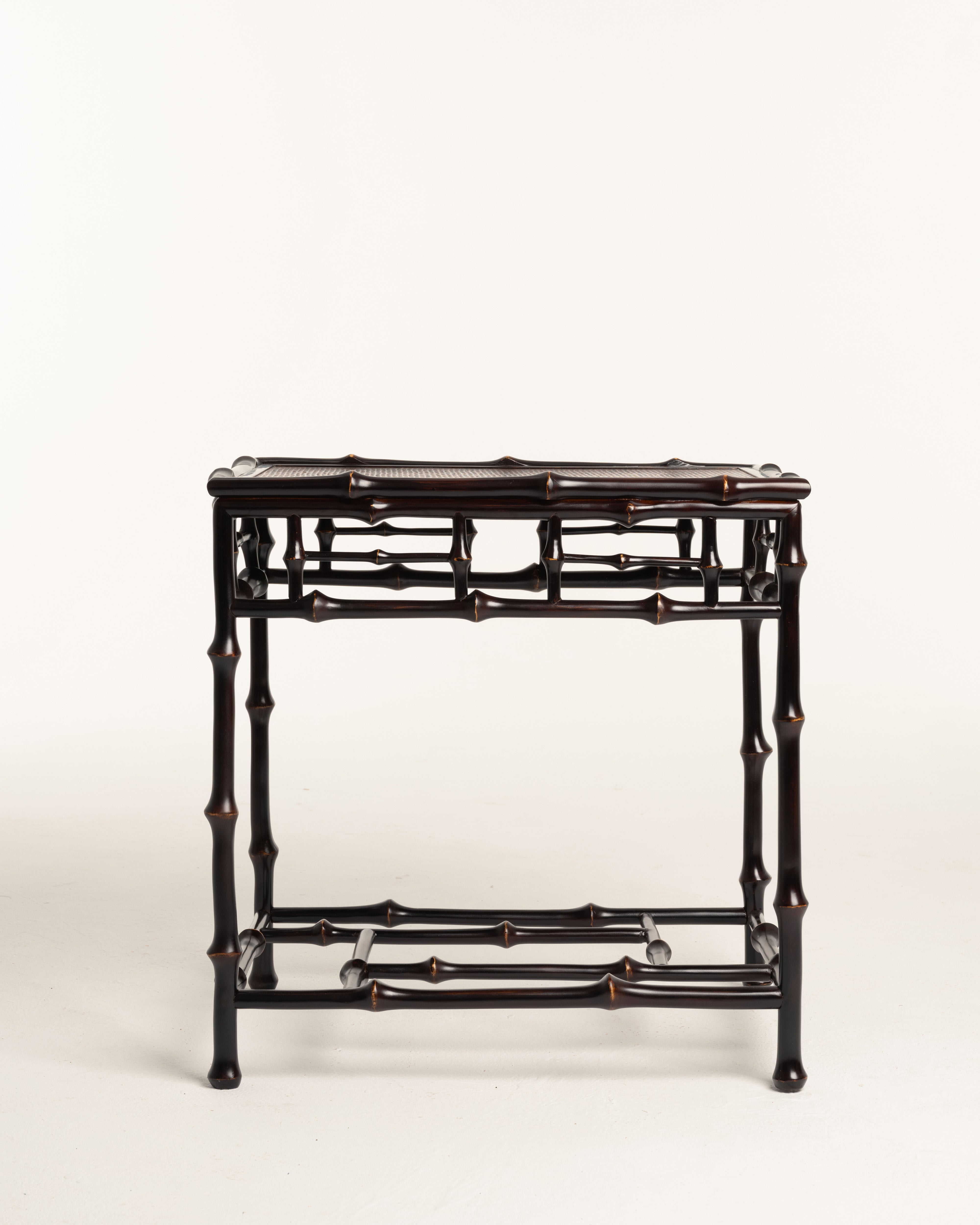 Ming Style Bamboo Console Table