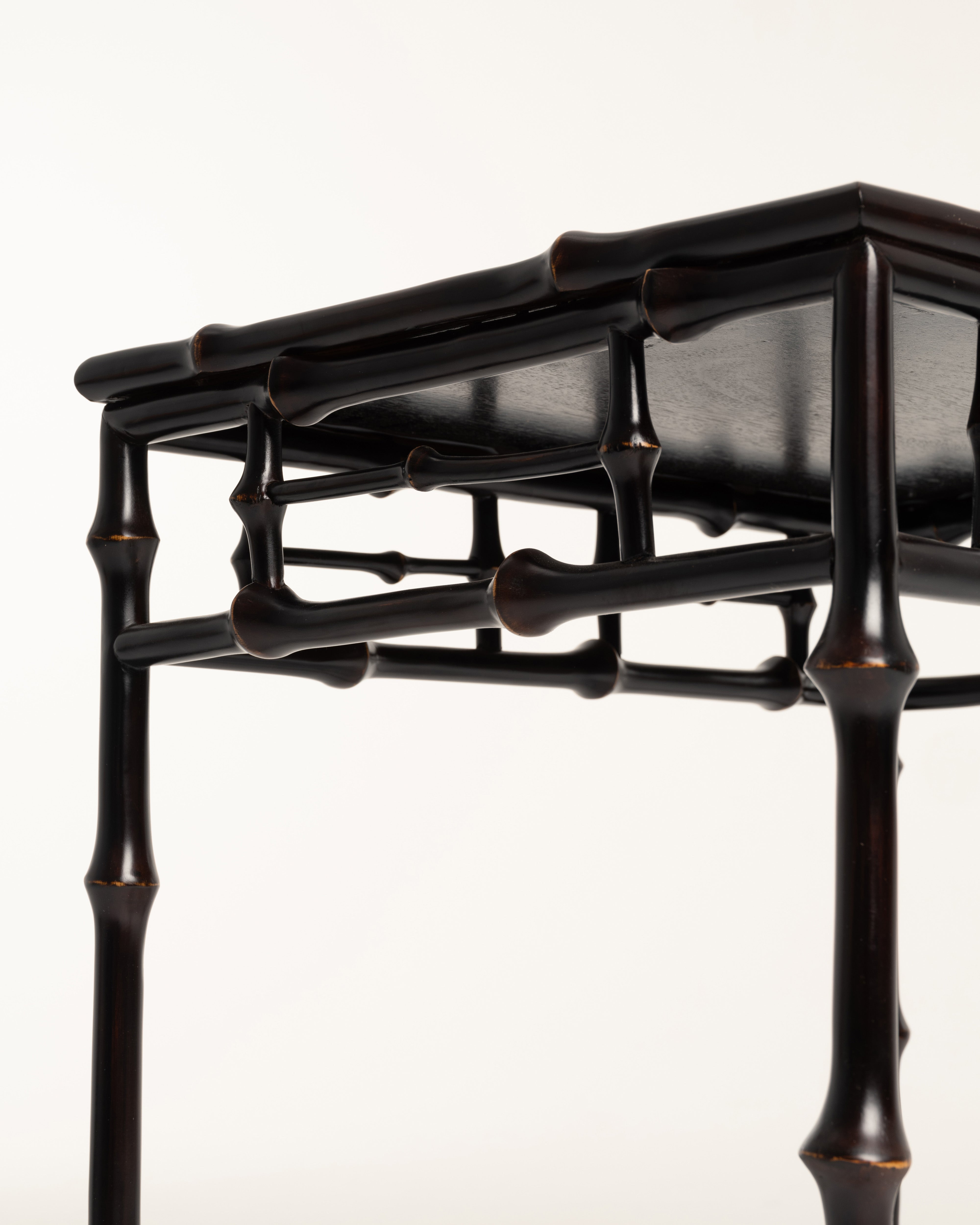 Ming Style Bamboo Console Table
