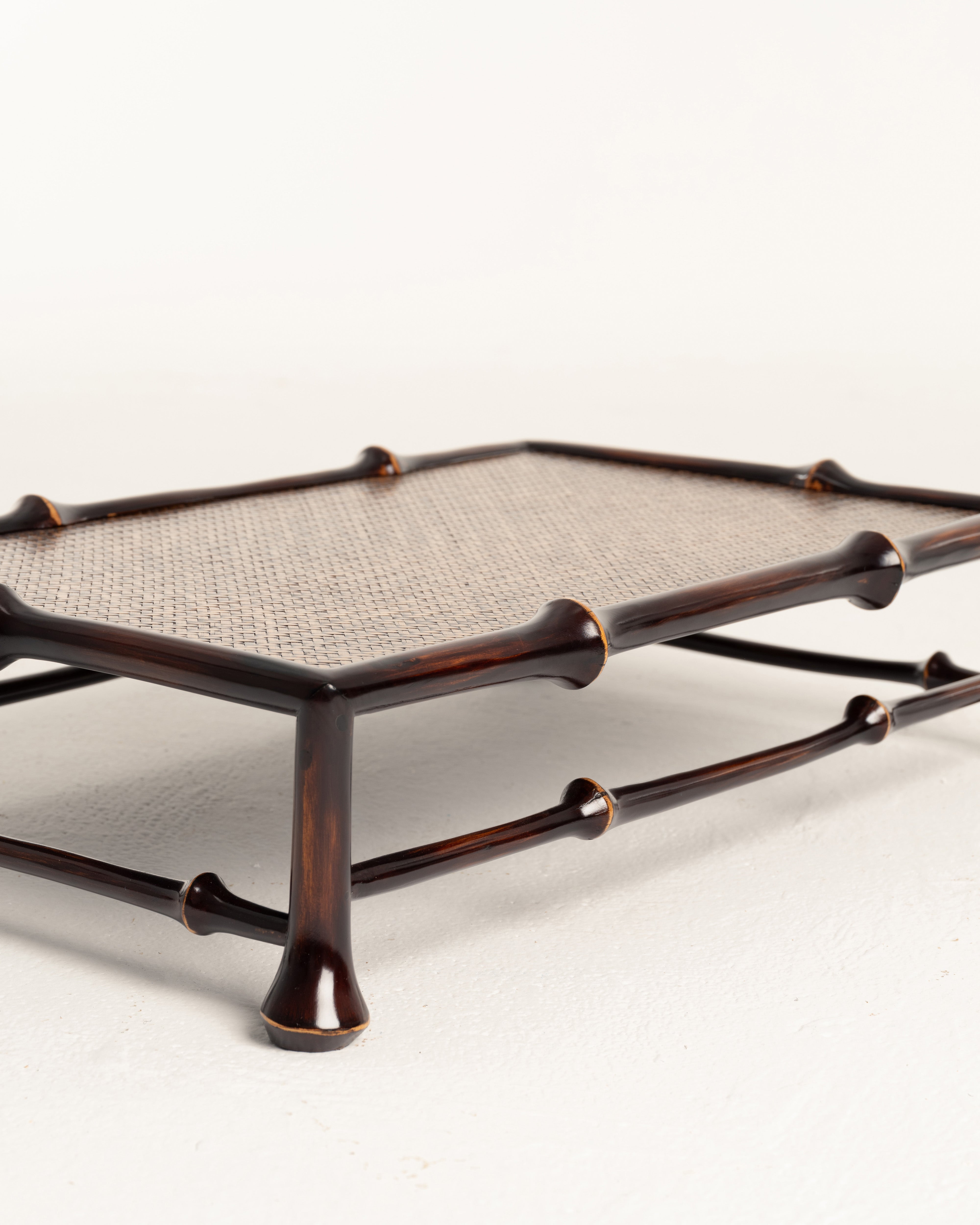 Multifunctional Bamboo Low Tatami Tray Table
