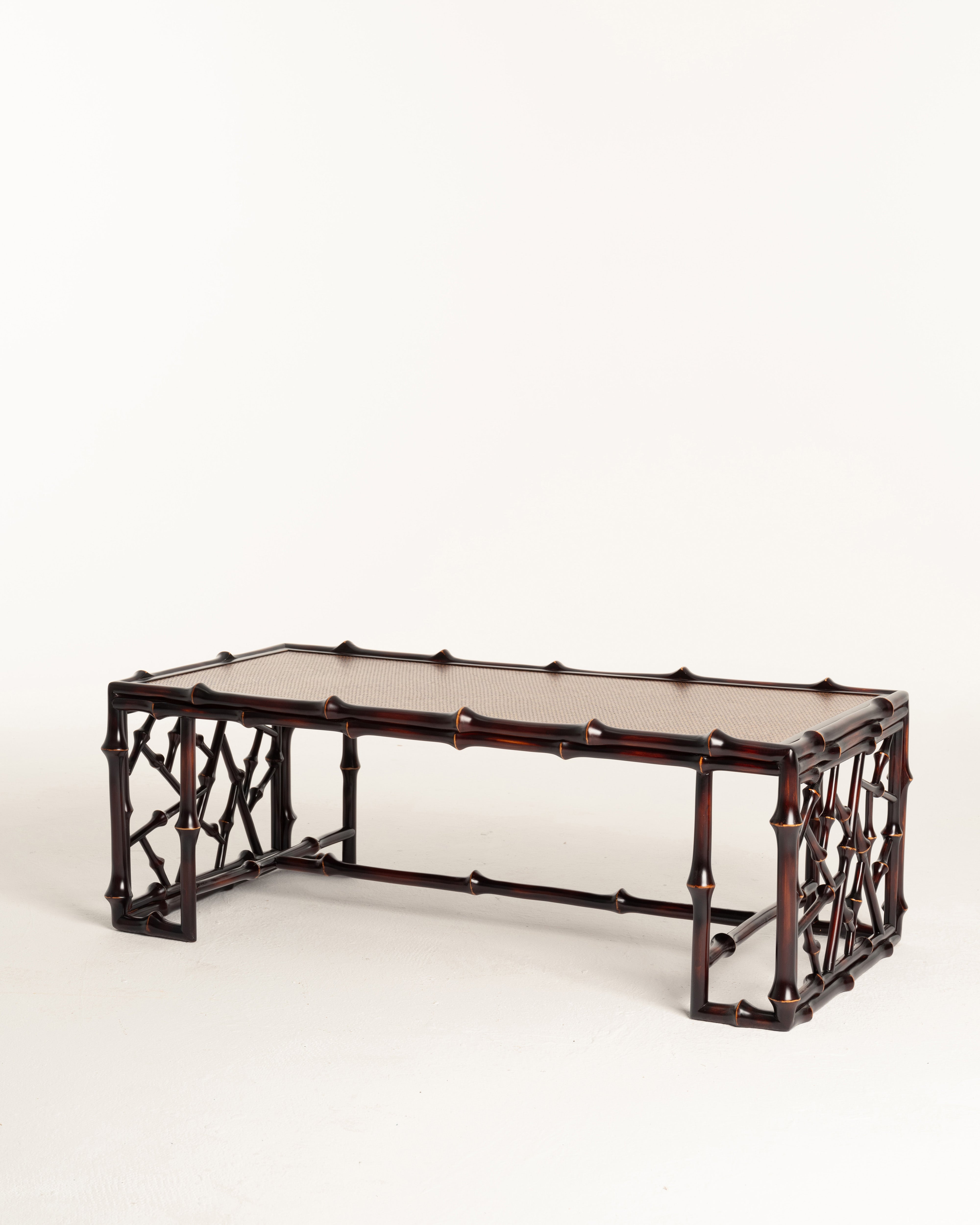 Ming Style Multifunctional Bamboo Low Tatami Table