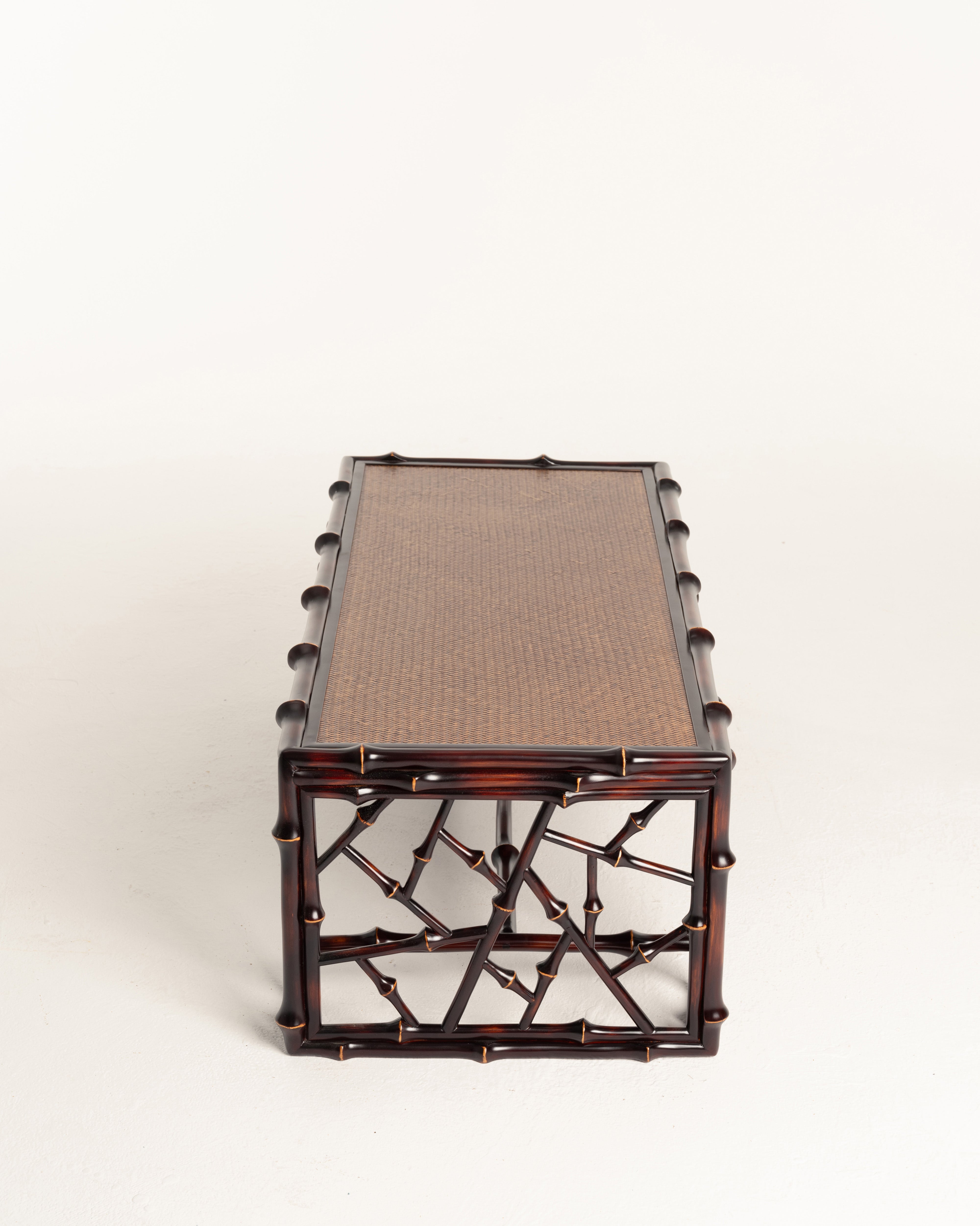 Ming Style Multifunctional Bamboo Low Tatami Table