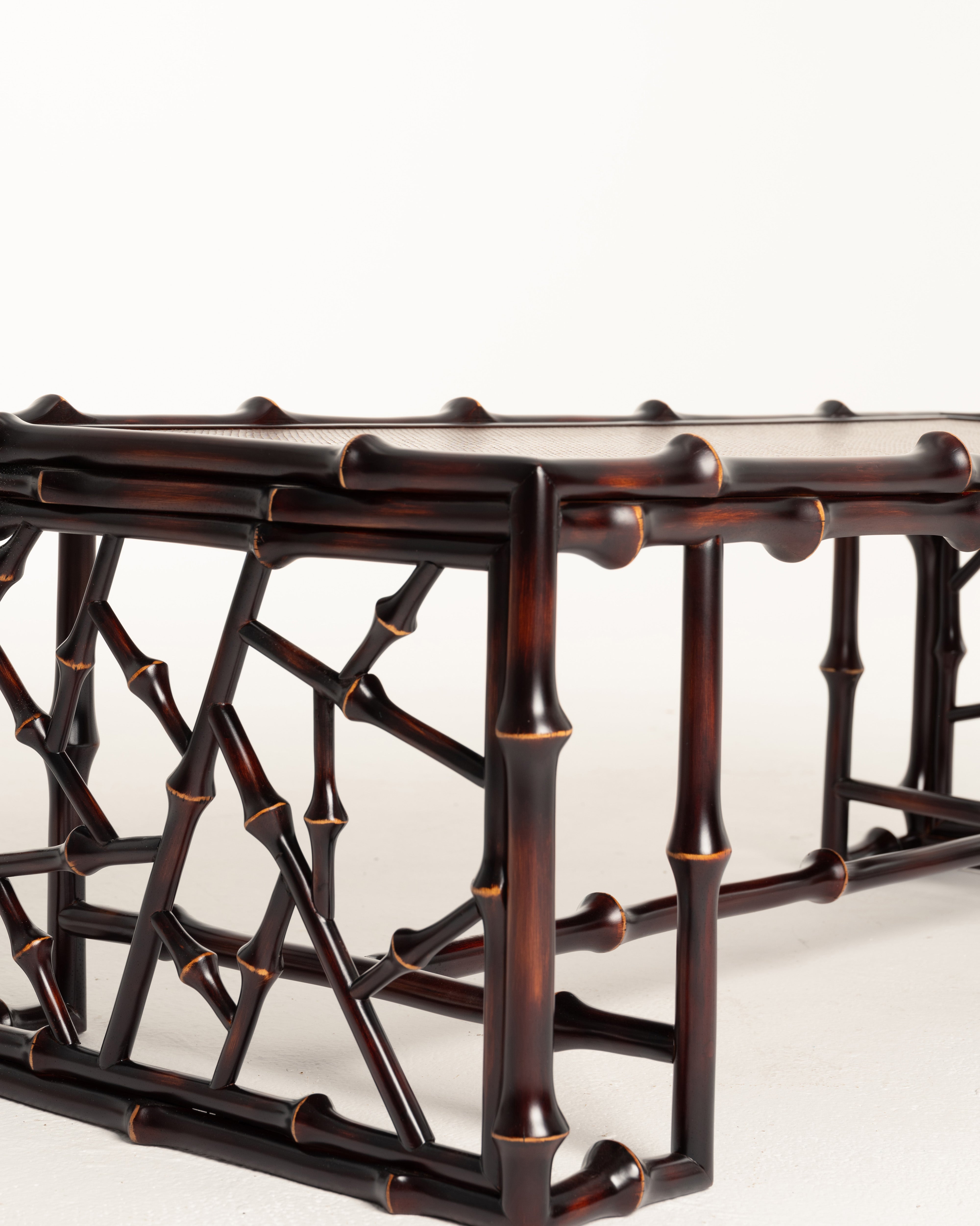 Ming Style Multifunctional Bamboo Low Tatami Table