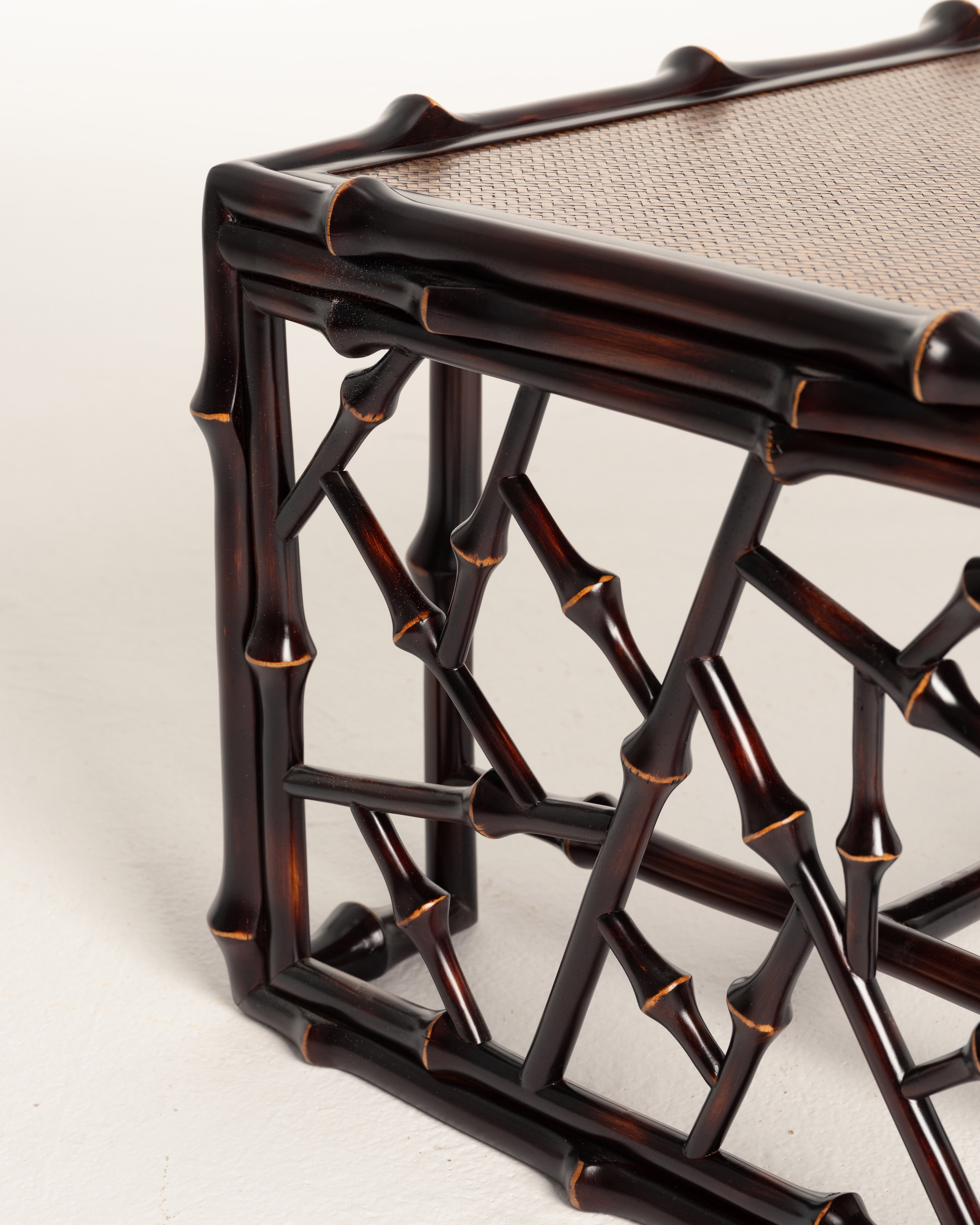 Ming Style Multifunctional Bamboo Low Tatami Table