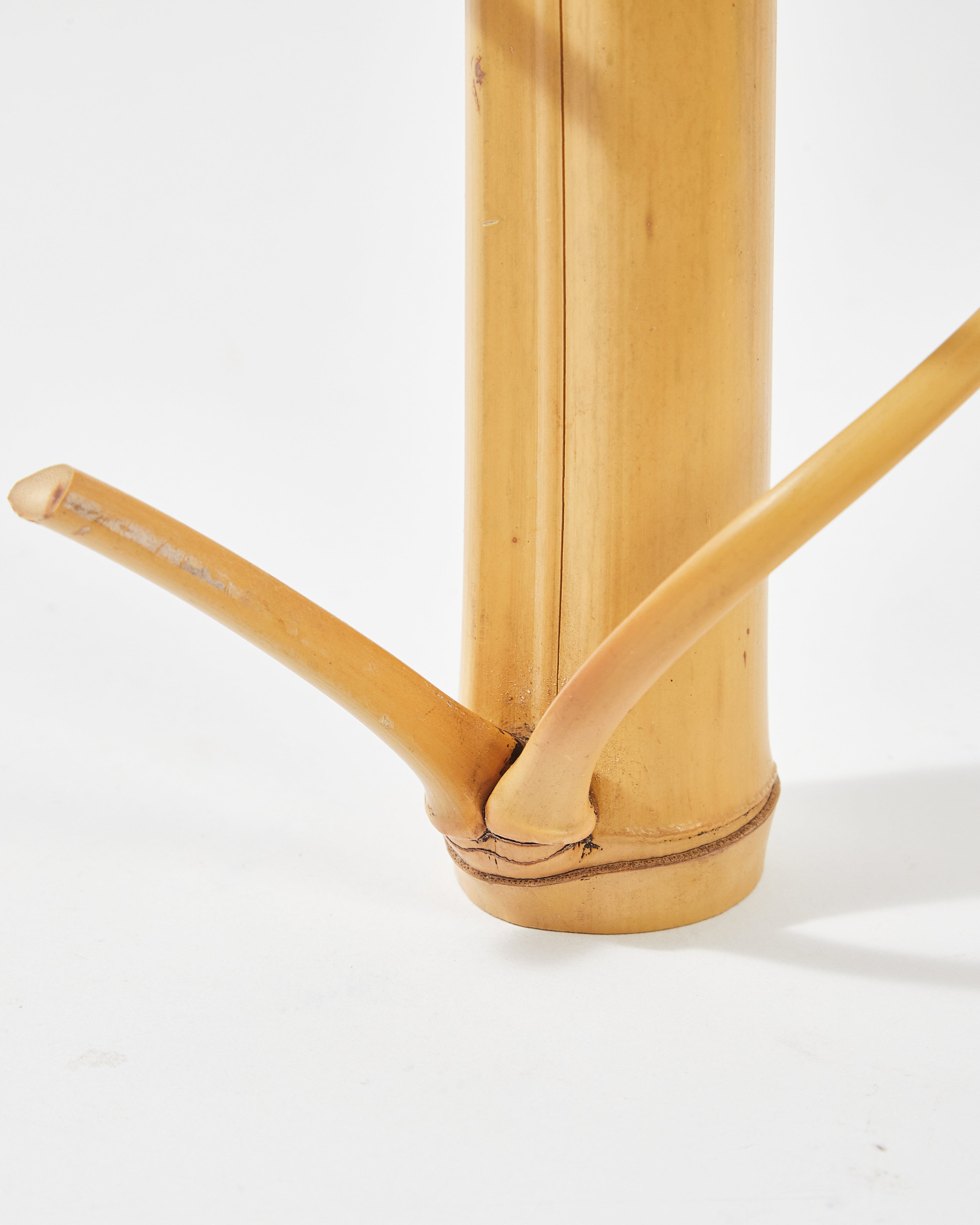 Spiral Pattern Bamboo Plant Vase