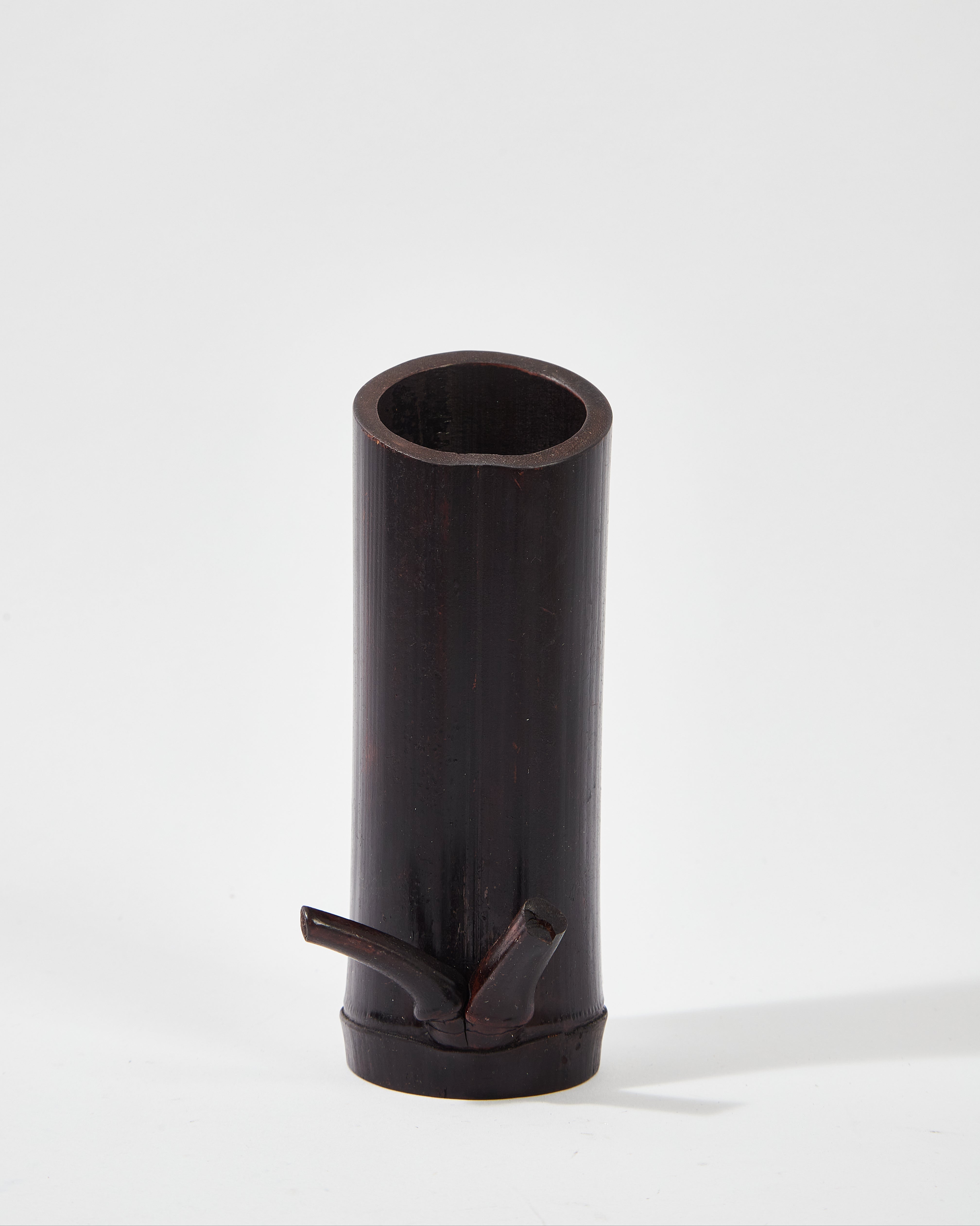 Spiky Pattern Bamboo Plant Vase