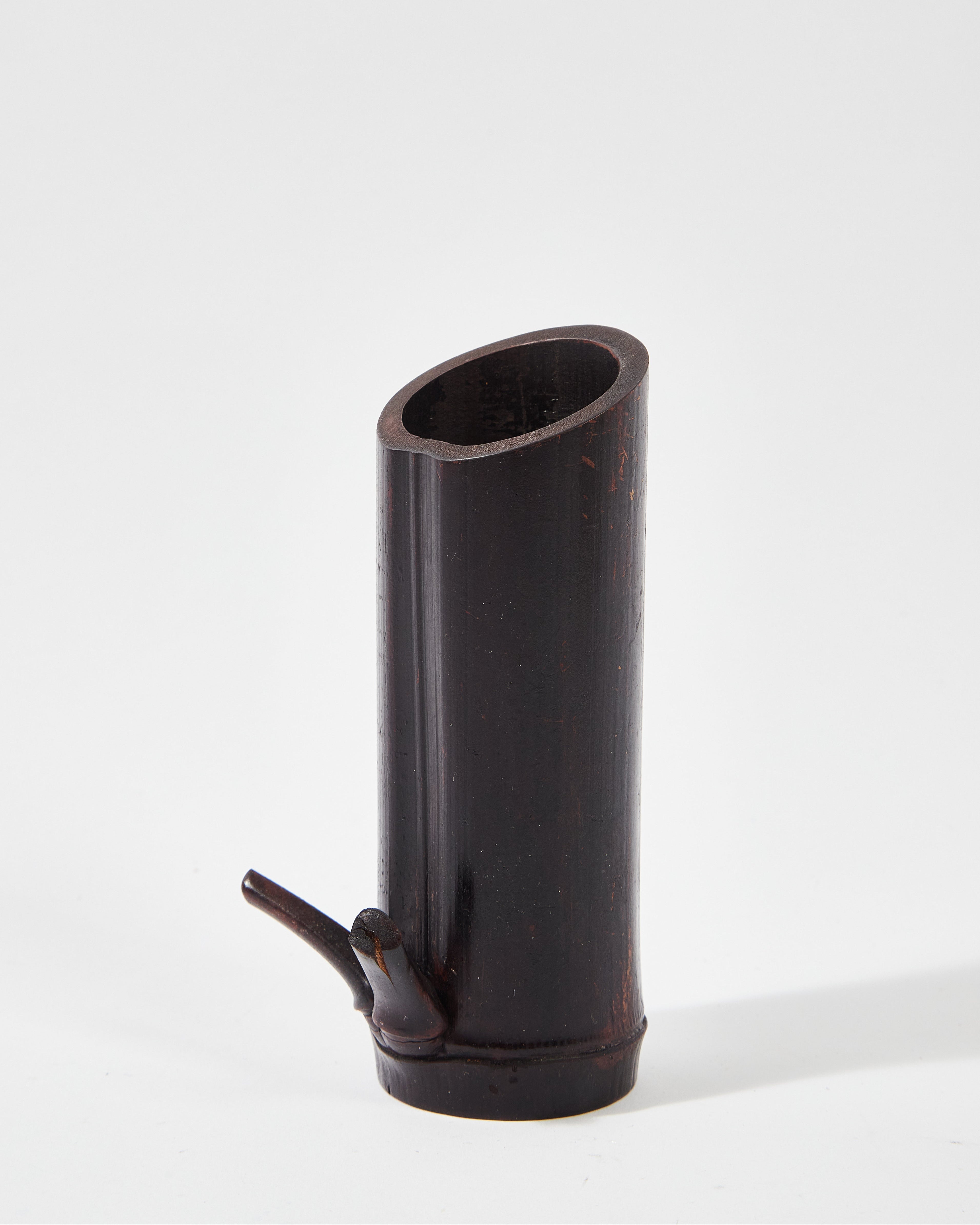 Spiky Pattern Bamboo Plant Vase