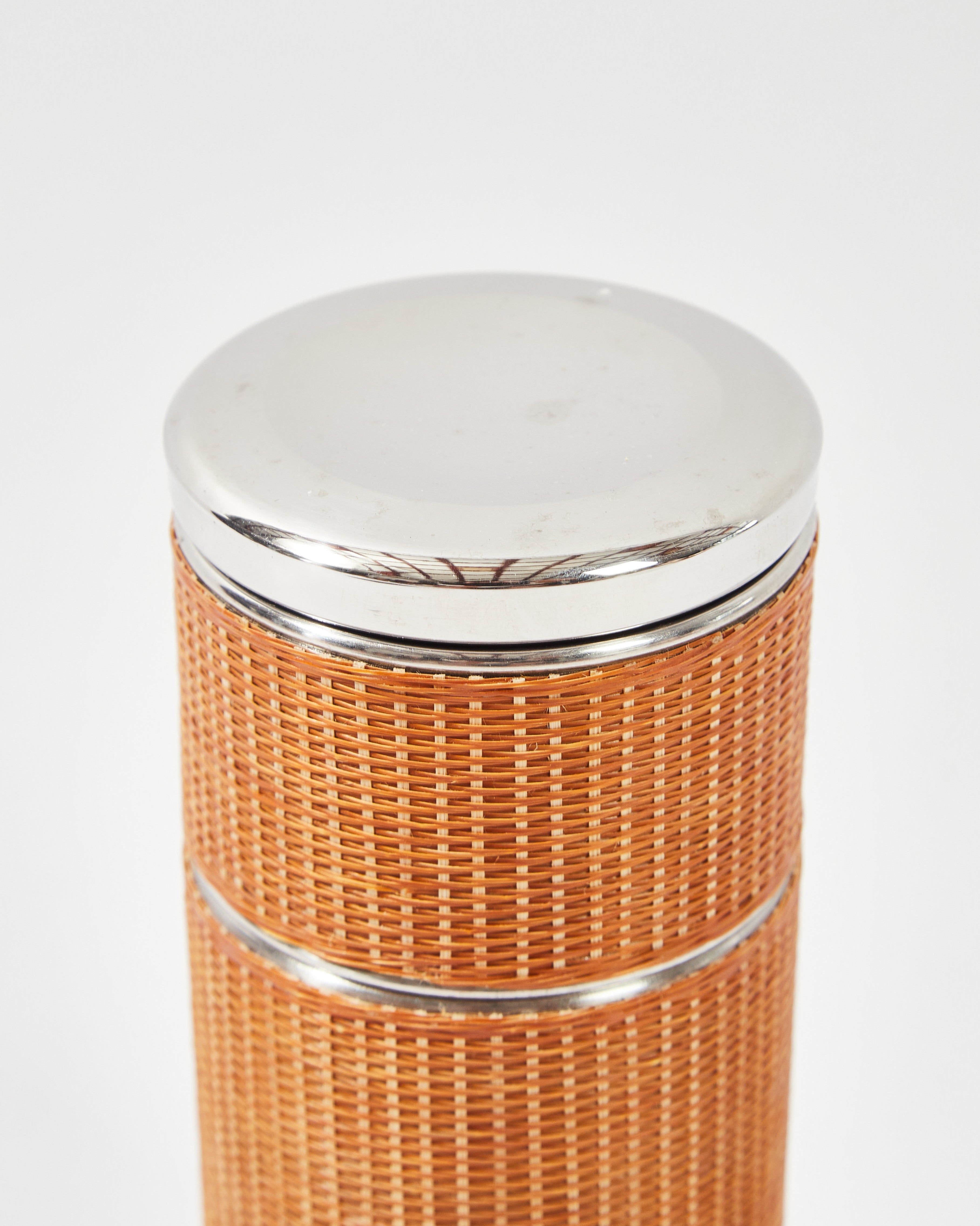 Two Level Bamboo Insulated Travel Mug with Tea Infuser