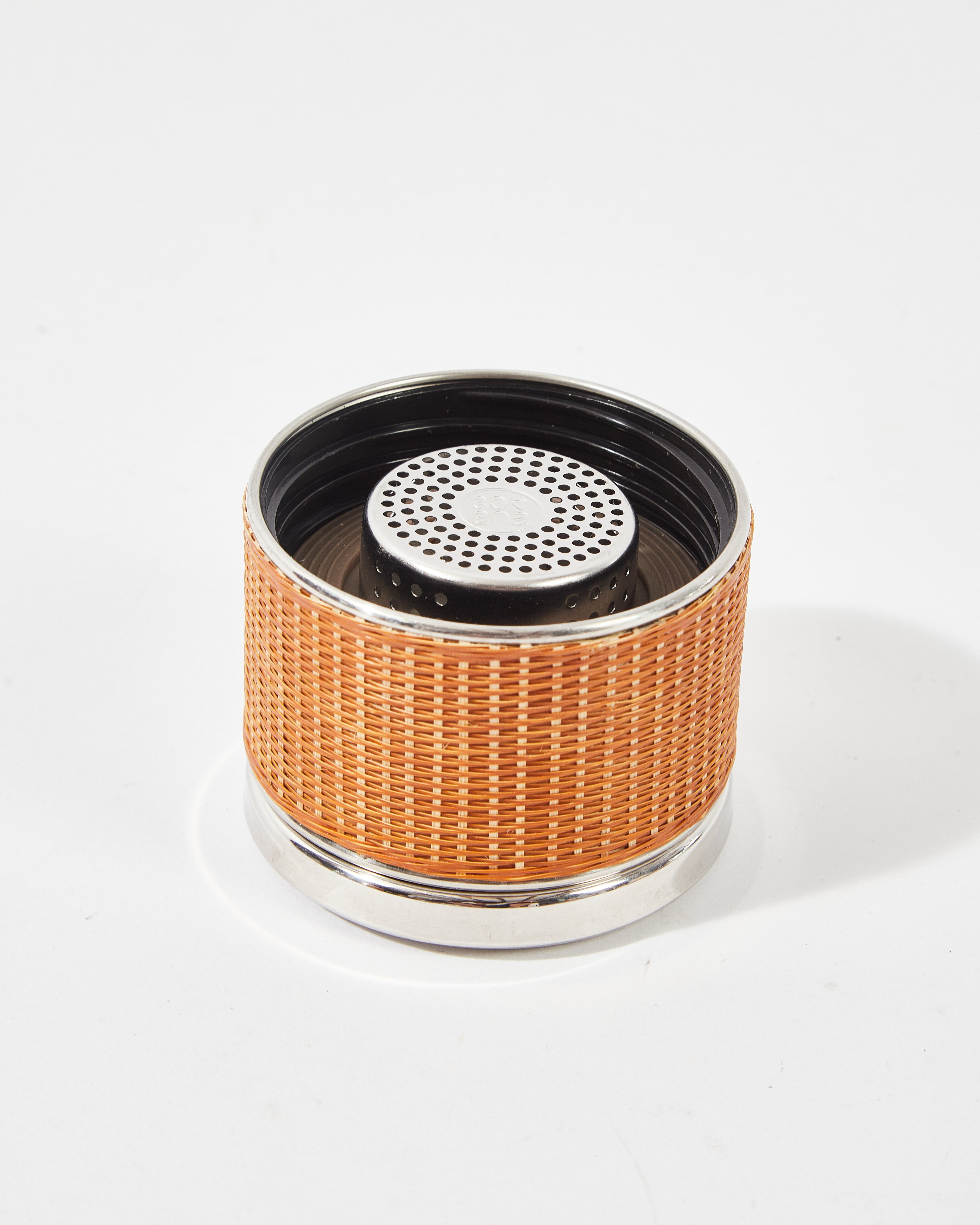 Two Level Bamboo Insulated Travel Mug with Tea Infuser